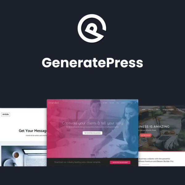 GeneratePress Premium Lifetime – Official license and activation