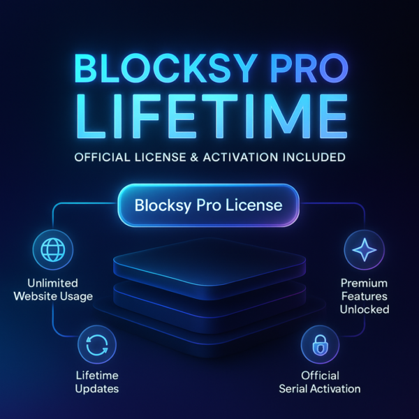 Blocksy Theme Pro Lifetime – Official License and Activation Included