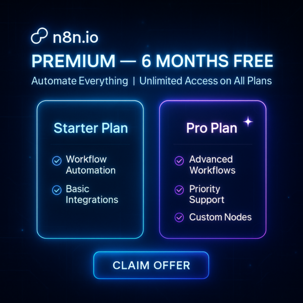 n8n.io – Starter & Pro Plan