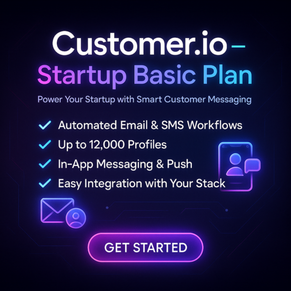 Customer.io – Startup Basic Plan