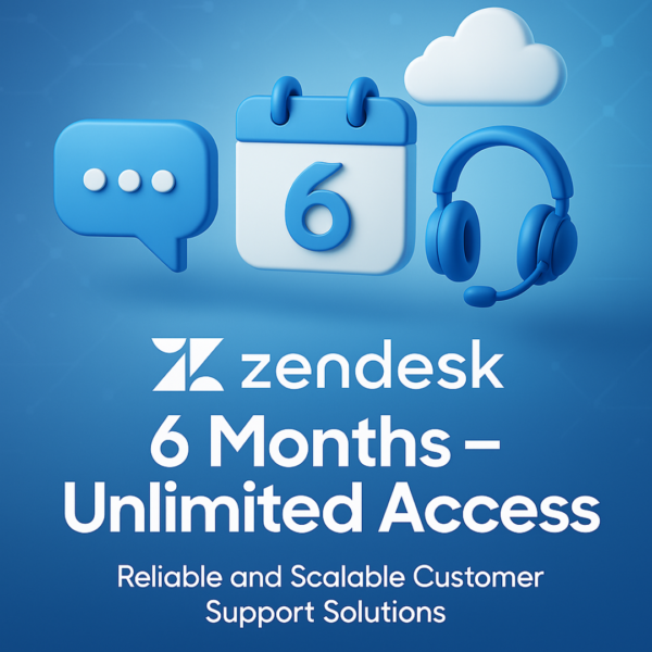 Zendesk 6 Months Unlimited Access