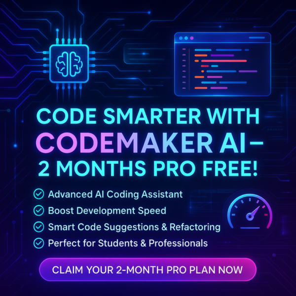 CodeMaker AI 2 Months – Professional Plan