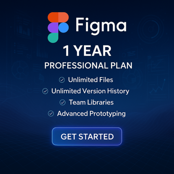 Figma 1 Year – Professional Plan