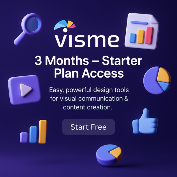 Visme 3 Months – Starter plan