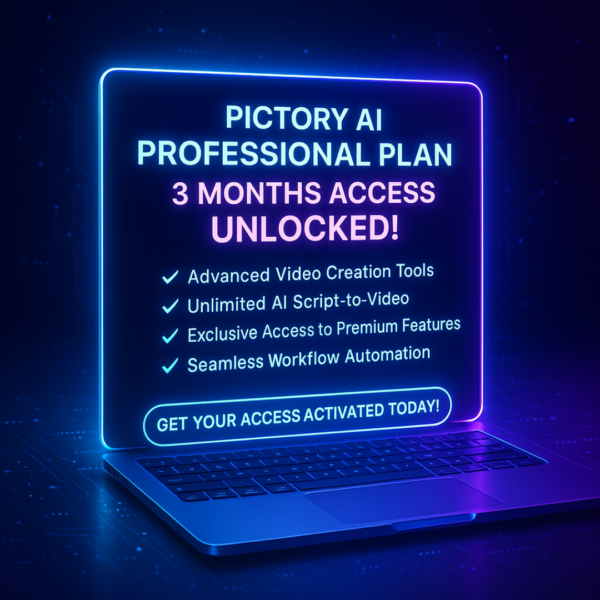 Pictory AI 3 Months – Professional Plan